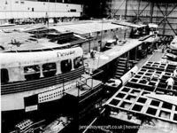 SRN4 stretched to Mark 3 - SUPER 4 in 1978-9